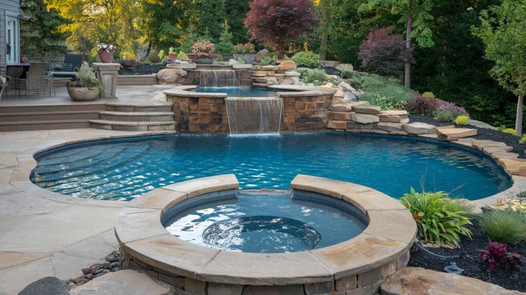 Concrete Pool by Arishia Construction