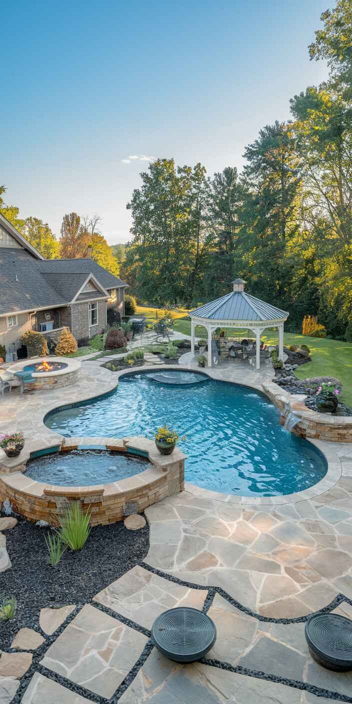 pool and landscaping in newmarket and toronto